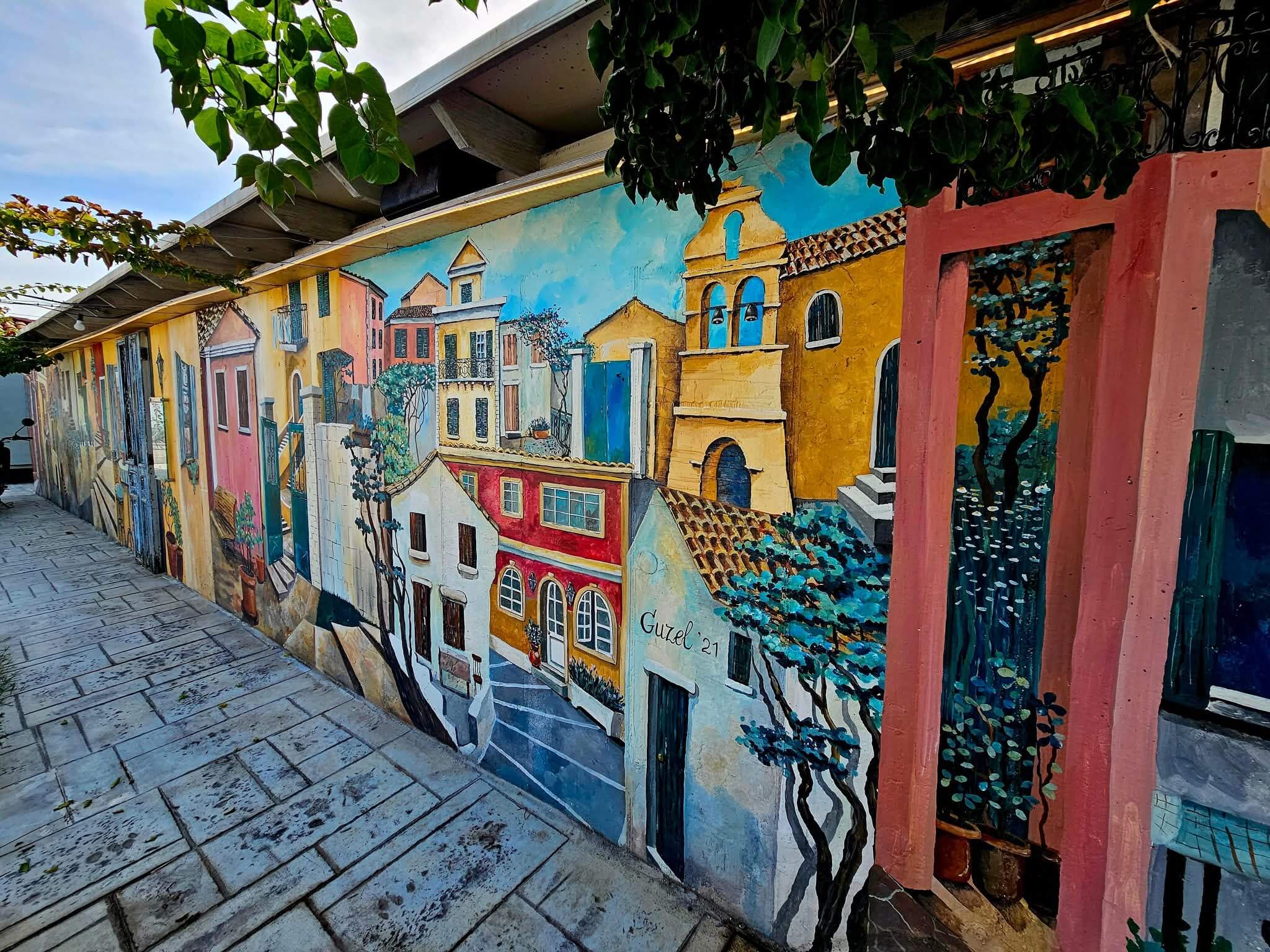 Utca festés